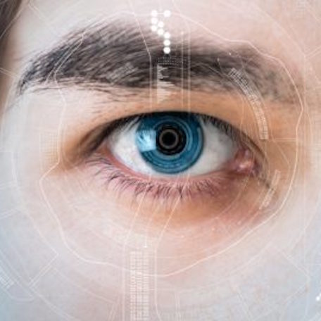 Image oeil futuriste