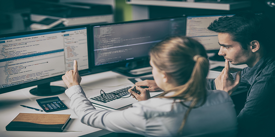 Developing programming and coding technologies. Website design.