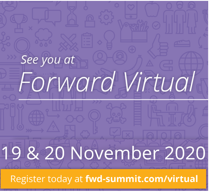 pour l'événement Forward Virtual